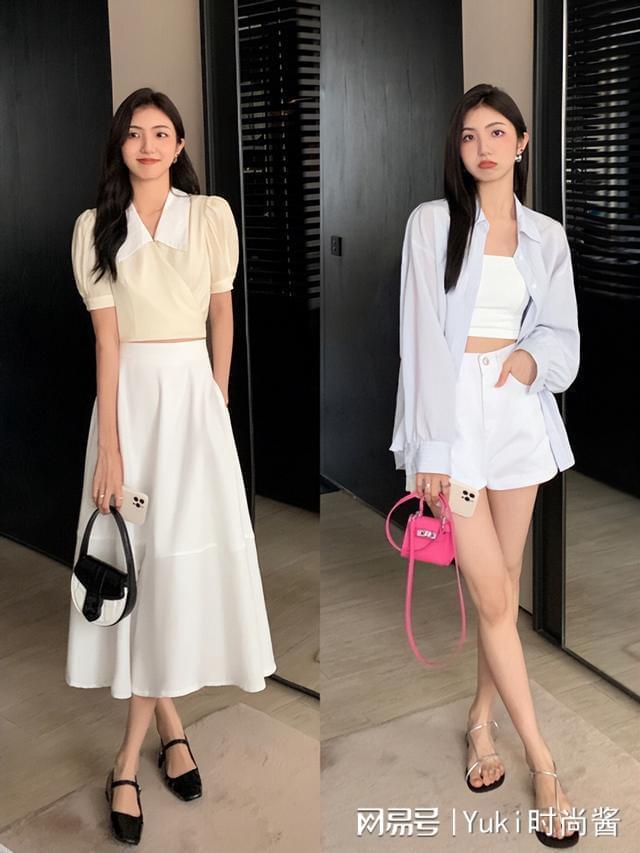 夏季衣服不用买太多，多买几件衬衫就够了，风格百变可甜可盐