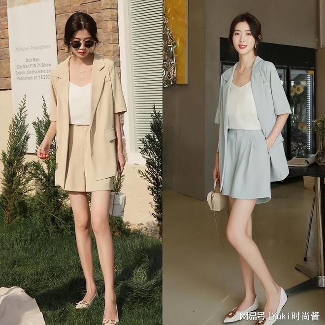 夏天的裤子穿短不穿长，快看看这些短裤搭配，清凉还显腿长