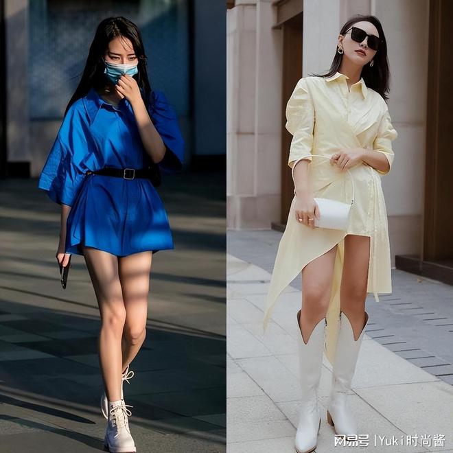夏天太适合穿“衬衫裙”了，风格可甜可盐，关键还凉快