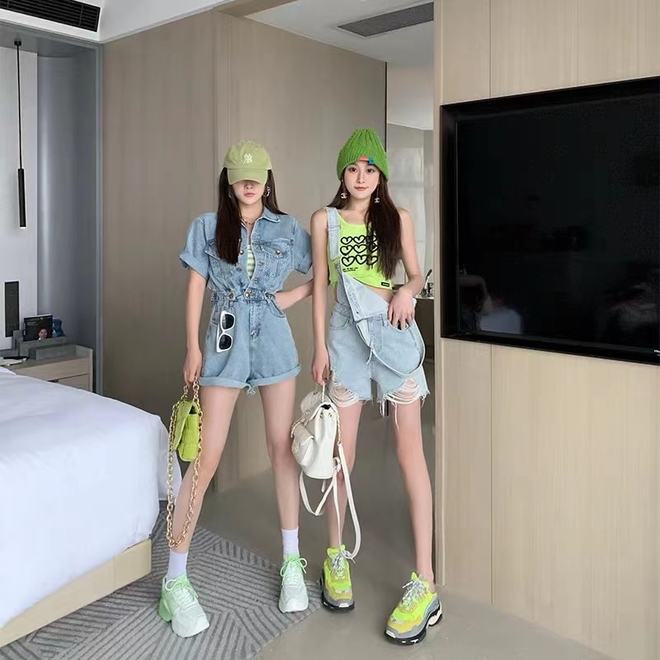 赌王女儿最爱的穿搭单品，一条连体裤，穿出“无价之腿”的既视感