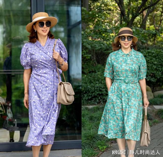 看看这些50、60岁大龄女性的穿搭，大方又高级，一样优雅到老